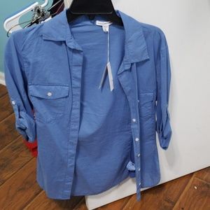 Collar button down shirt